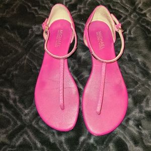 Pink Michael Kors Sandals